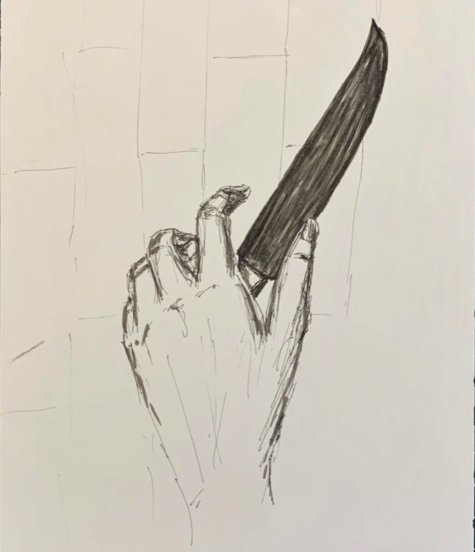The Knife by LA Davenport