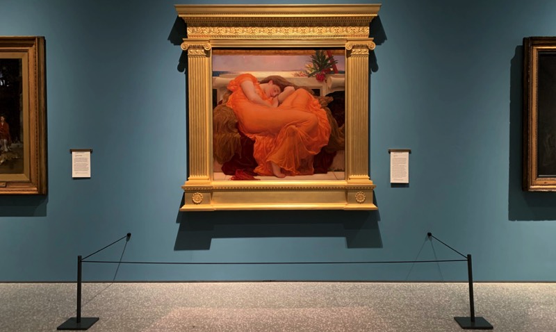 Flaming June at the Royal Academy