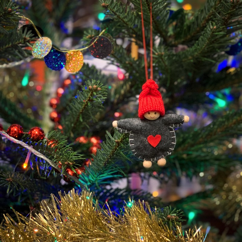 Decorating the Christmas Tree