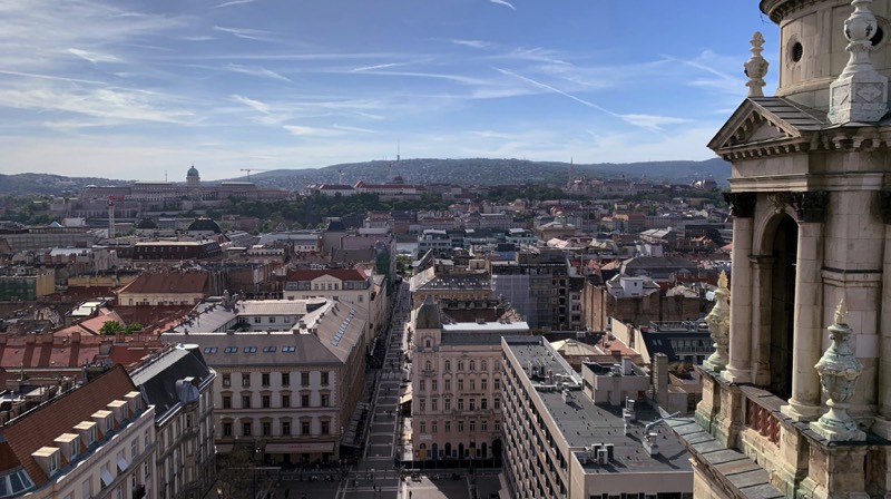 View from the Dome of St Stephen