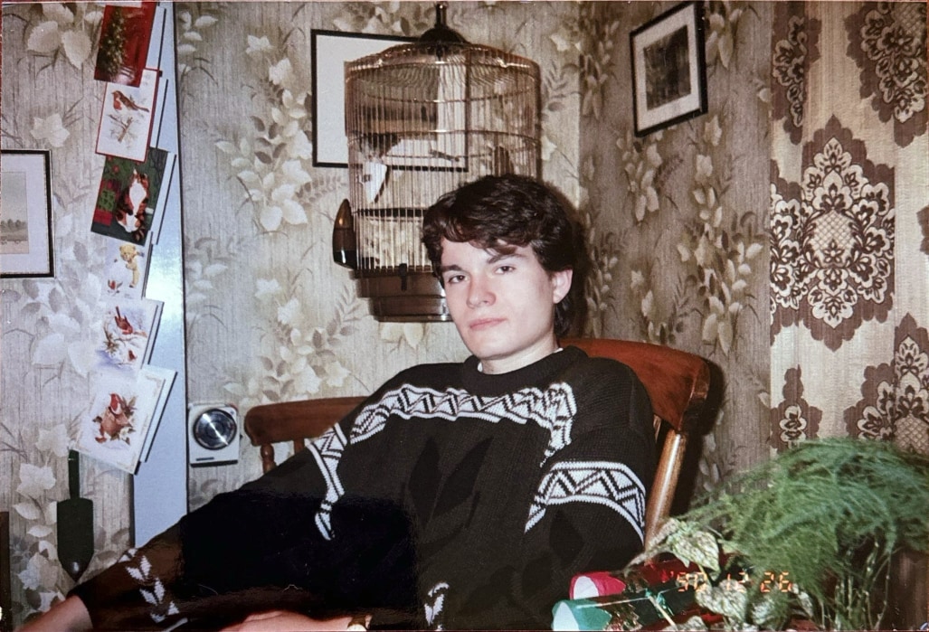 Author LA Davenport in 1990