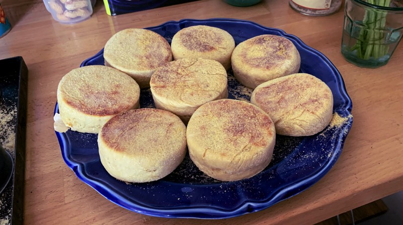 Homemade English Muffins